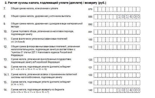 Подробное пошаговое заполнение 3-НДФЛ за 2017 год при покупке квартиры — образец для возврата налога в 2018 году